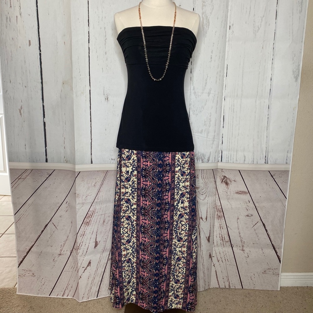 Floral Maxi Skirt - Picture 2 of 16